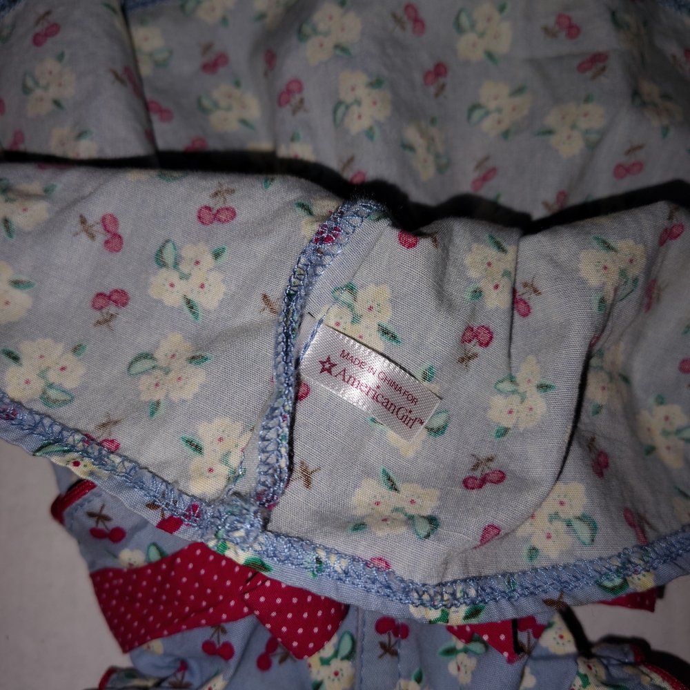 Emily Bennett American Girl Blue Floral Dress and Accessories. - Picture 8 of 10